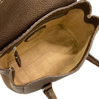 Fendi Handbag Linda Bagselleria Dark Brown Leather — view 7