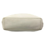 Chanel Handbag White CC Logo Wood Handle — view 5