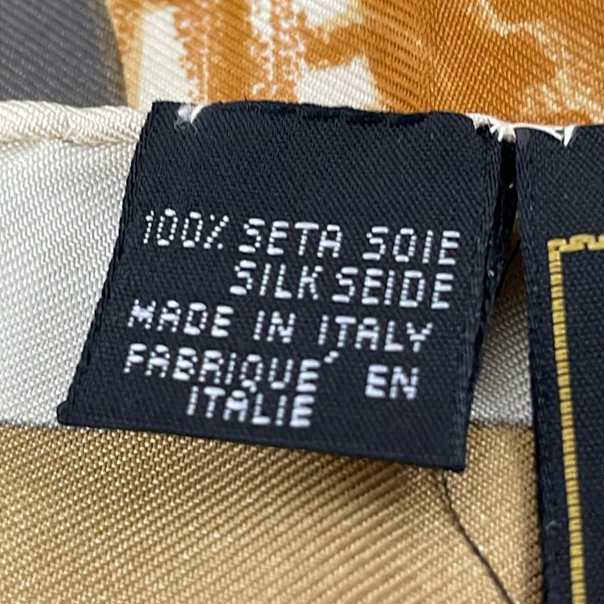 Fendi Scarf Brown Beige Multi — view 3
