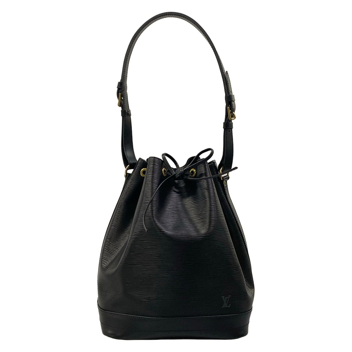 Louis Vuitton Shoulder Bag Epi Noe Noir Leather