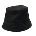 Prada Hat L Re-Nylon Bucket Hat Black Triangle Logo