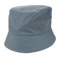 Prada Hat L Re-Nylon Bucket Hat Light Blue Triangle Logo