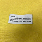 Loewe Shawl Light Yellow Wool Silk Scarf — view 2