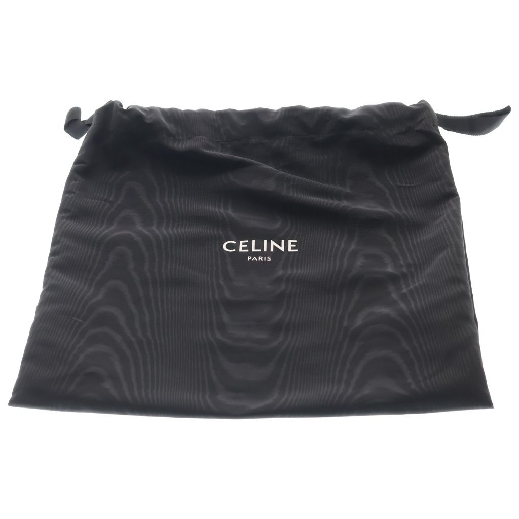Celine Victoire Medium 2-Way Chain Shoulder Handbag Silver Black — view 7