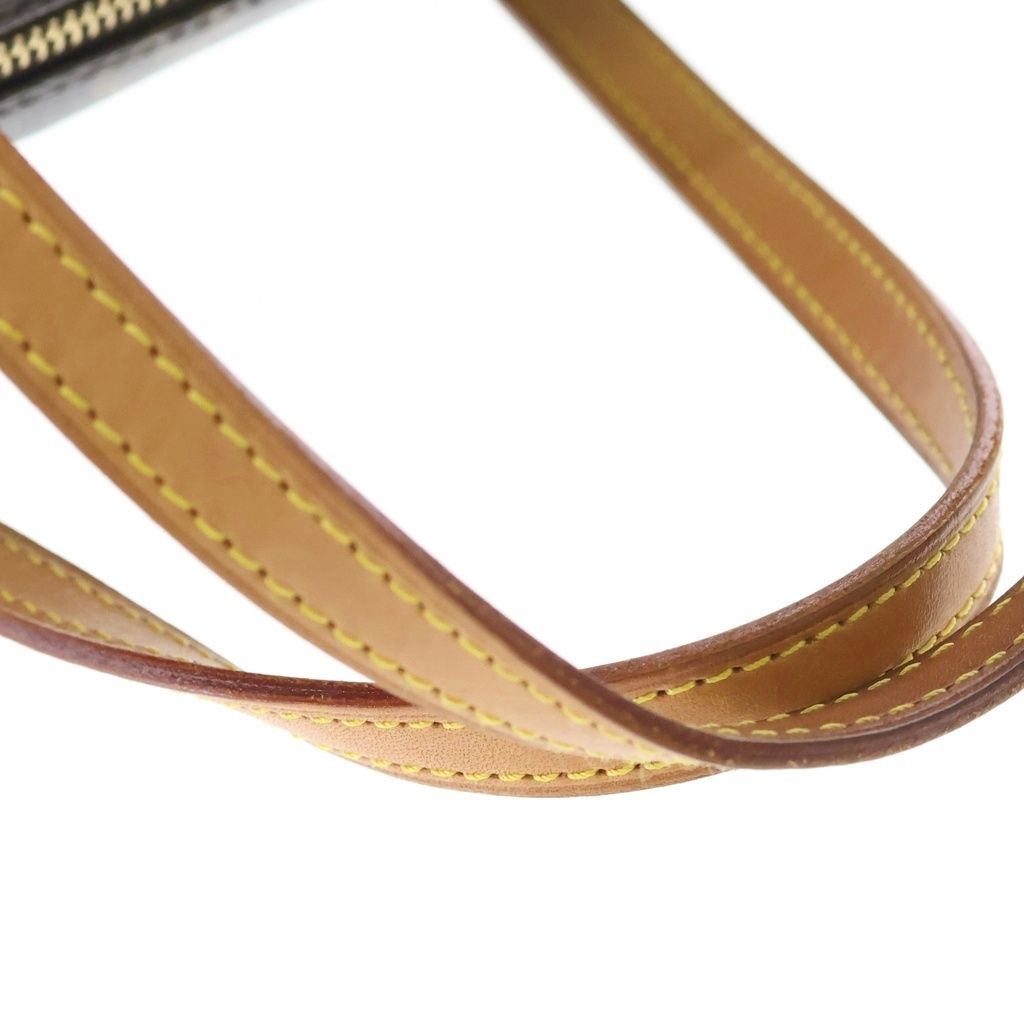 Louis Vuitton Monogram Papillon 26 Handbag Brown Leather Gold — view 6