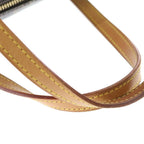 Louis Vuitton Monogram Papillon 26 Handbag Brown Leather Gold — view 6