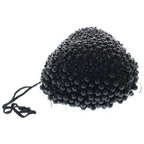 Chanel CC Logo Beads Drawstring Pouch Mini Bag Black — view 4