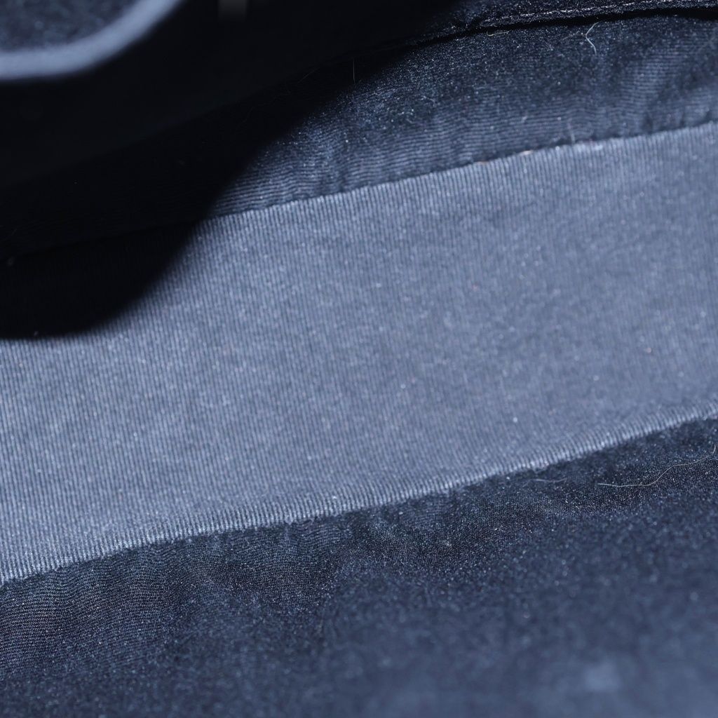 Saint Laurent Paris Shoulder Bag Black Leather Silver — view 8