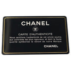 Chanel Quilted Single Flap Double Chain Shoulder Bag Silver Black — view 8