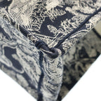 Dior Book Tote Large Toile de Jouy Reverse Embroidery Navy Jacquard — view 5