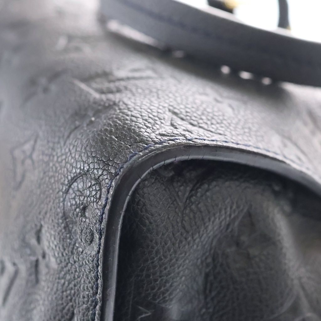 Louis Vuitton Monogram Empreinte Sky Line Travel Leather 2-Way Bag Gold Black — view 5