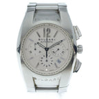 Bvlgari Ergon Chronograph SS at Stainless Steel Automatic Winding Watch Silver