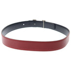 Hermes Constance Leather Belt Red Silver — view 2