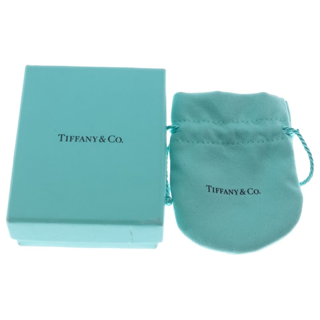 Tiffany & Co Elsa Peretti Open Heart Drop Earrings Silver — view 6