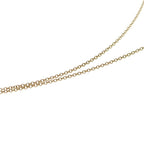 Tiffany & Co by the Yard Diamond Pendant Chain Gold — view 5