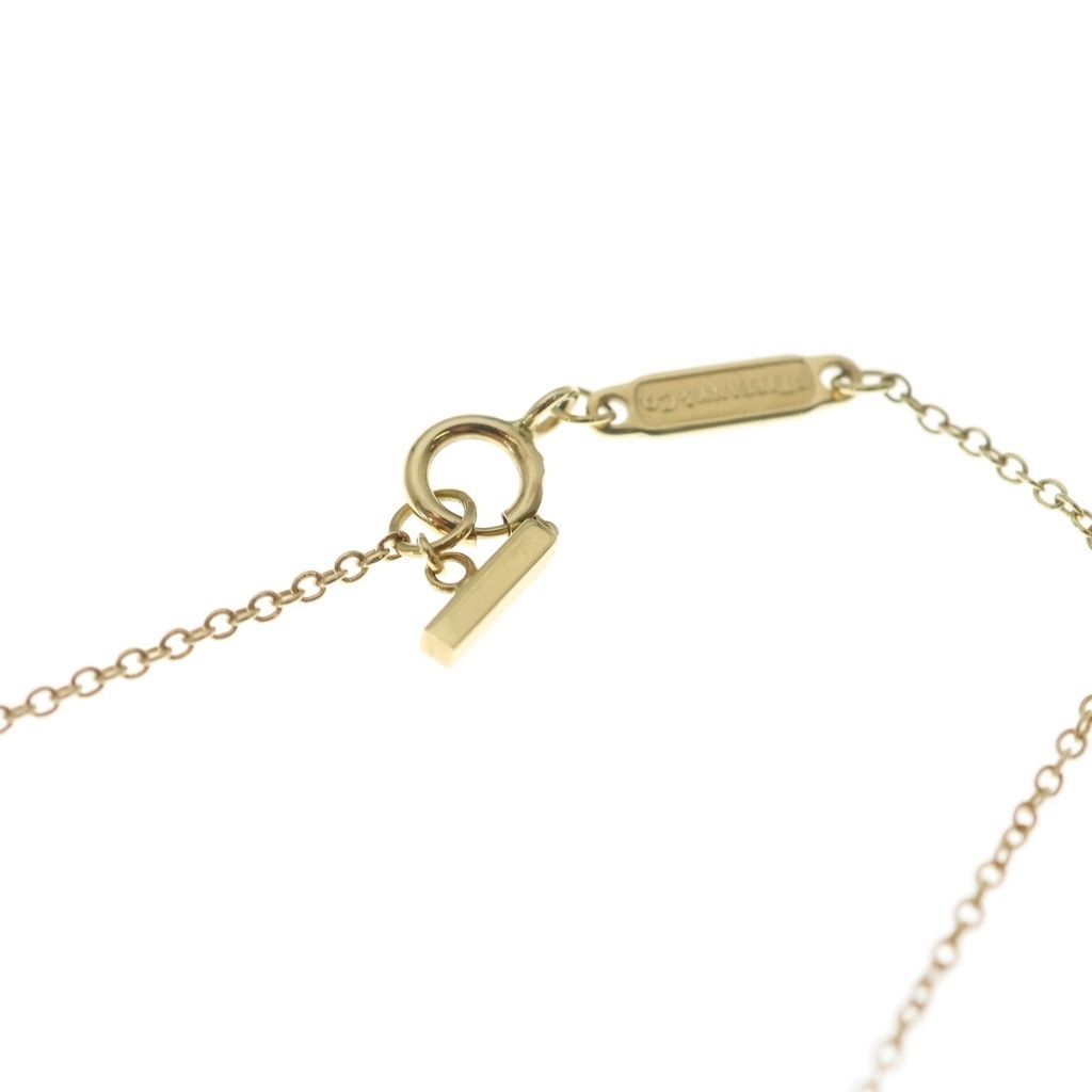 Tiffany & Co T Smile Mini Pendant Chain Gold — view 4