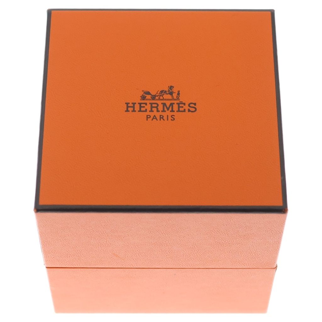 Hermes Book le Cellier Inflexible Bangle Bracelet Silver — view 6