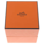 Hermes Book le Cellier Inflexible Bangle Bracelet Silver — view 6