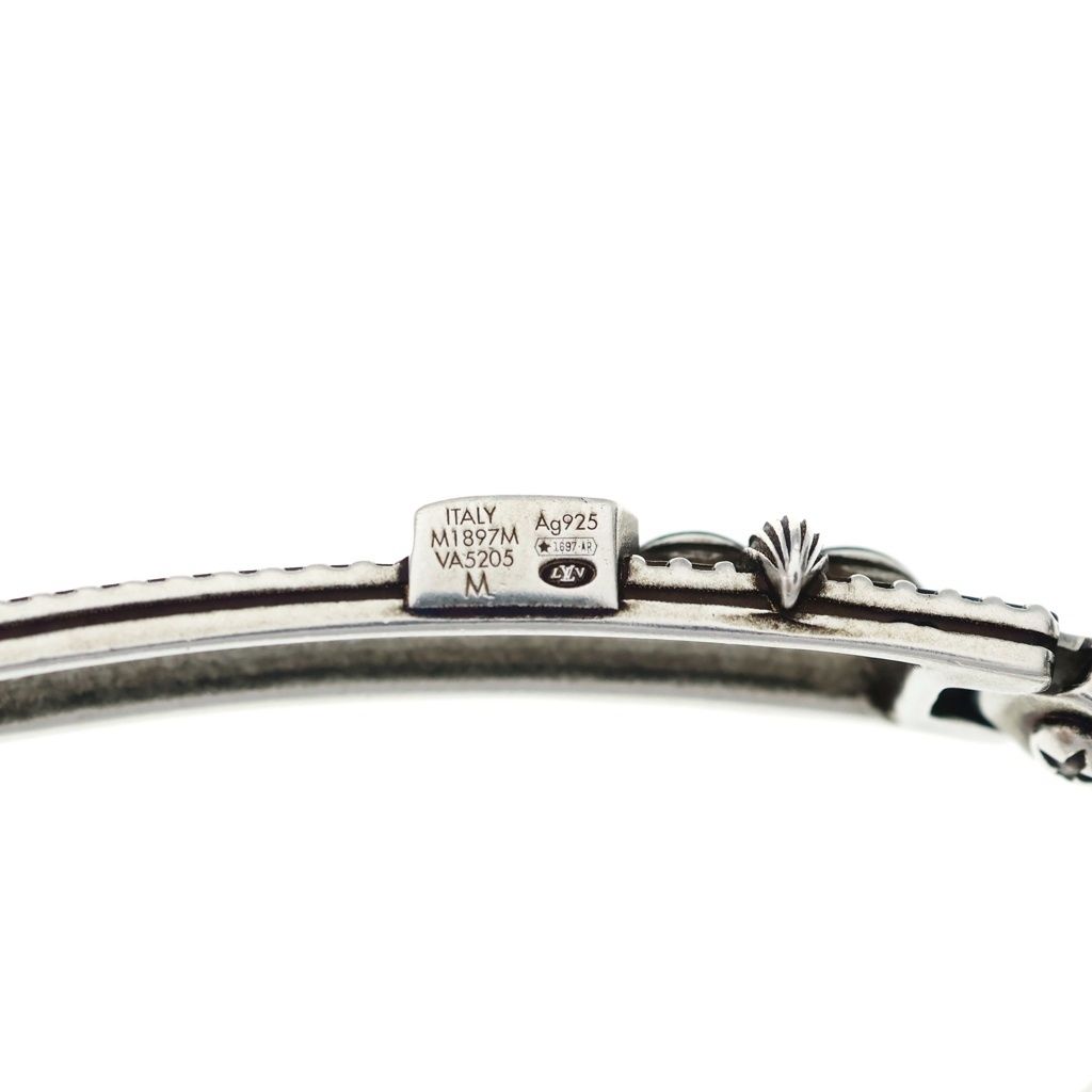 Louis Vuitton Bracelet LV Whisper Gourmette Silver Chain — view 5