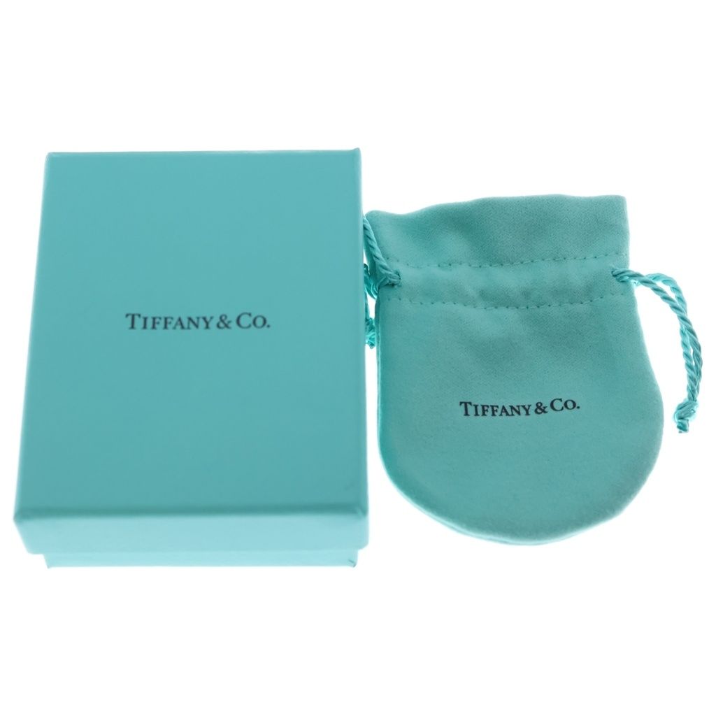 Tiffany & Co Double Lock Stud Earrings Silver Small — view 6