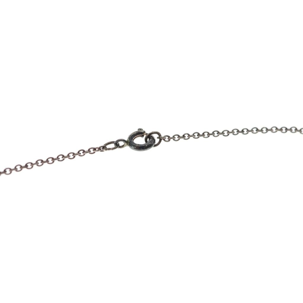 Tiffany & Co Twisted Heart Pendant Chain Silver — view 4