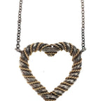 Tiffany & Co Twisted Heart Pendant Chain Silver — view 6