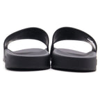 Louis Vuitton Monogram Waterfront Sandals Rubber Black VS — view 3