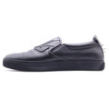 Fendi Monster Star Bugs Eye Leather Slip on Low Cut Sneakers Black