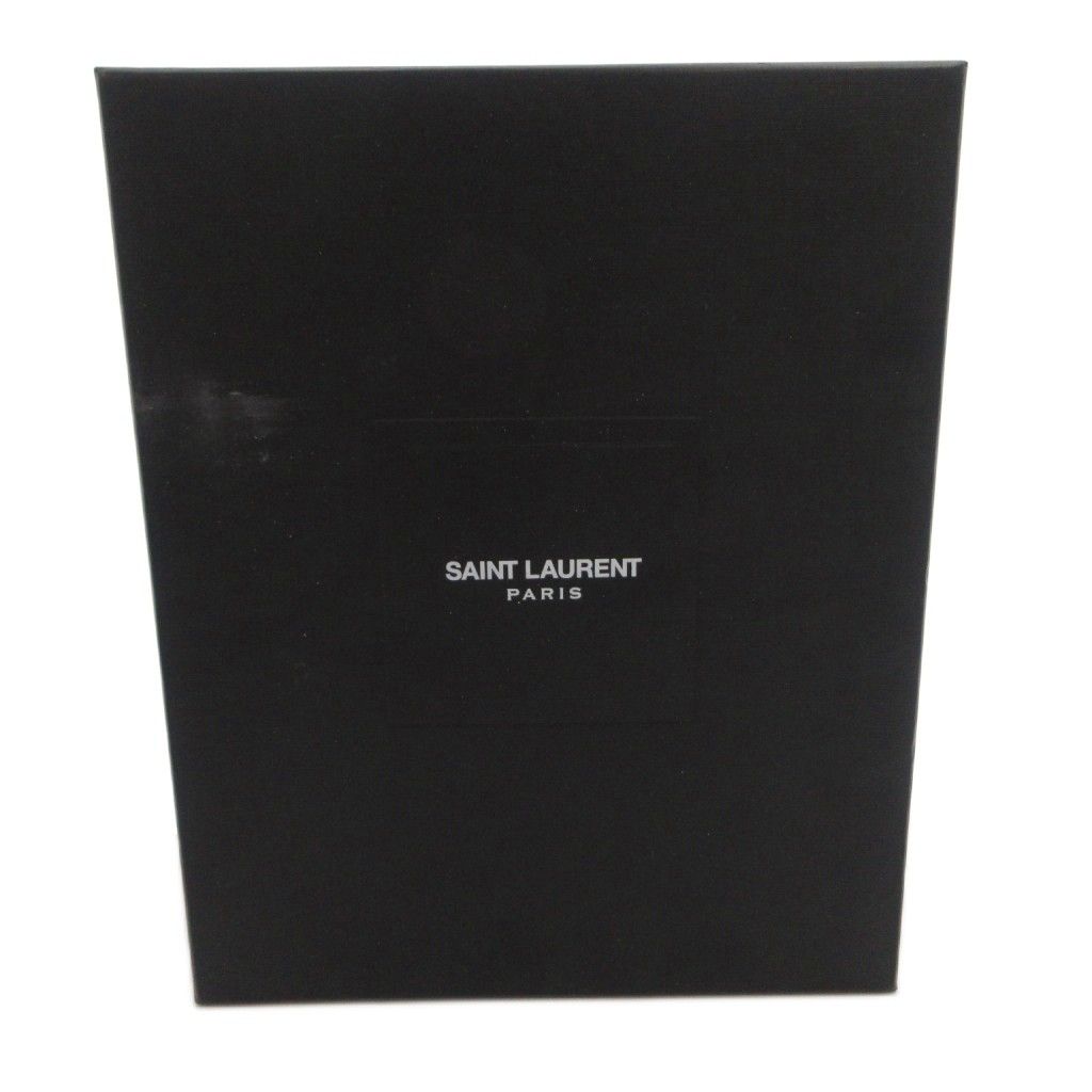 Saint Laurent Short Boots Lace Up Star Leather 38 Black — view 9