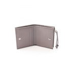 Prada Bifold Wallet Soft Lux Gray Leather — view 3