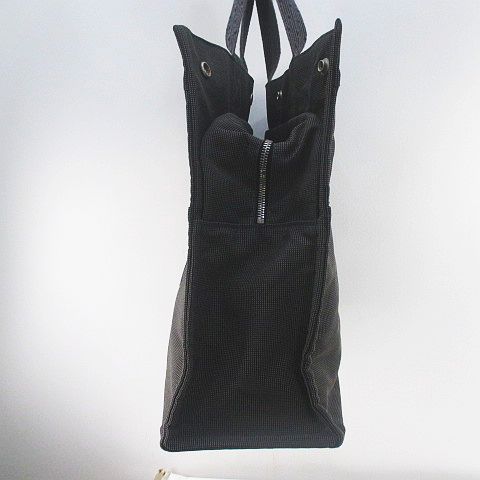 Hermes Herline GM Her Line GM Tote Canvas Gray — view 4