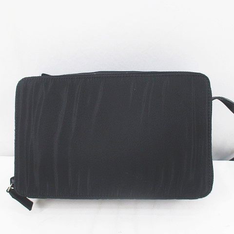 Prada Shoulder Bag Crossbody Multifunctional Card Case Black — view 4