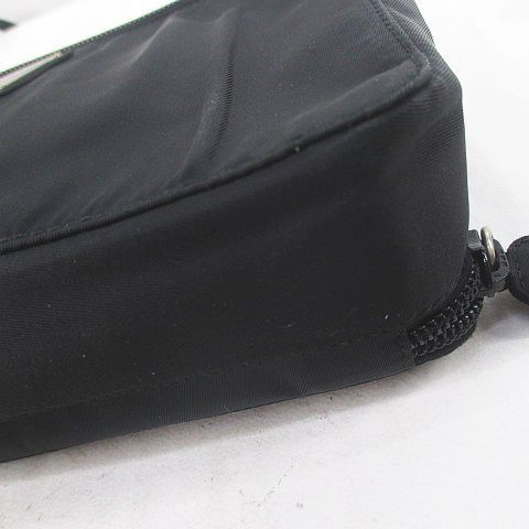 Prada Shoulder Bag Crossbody Multifunctional Card Case Black — view 6