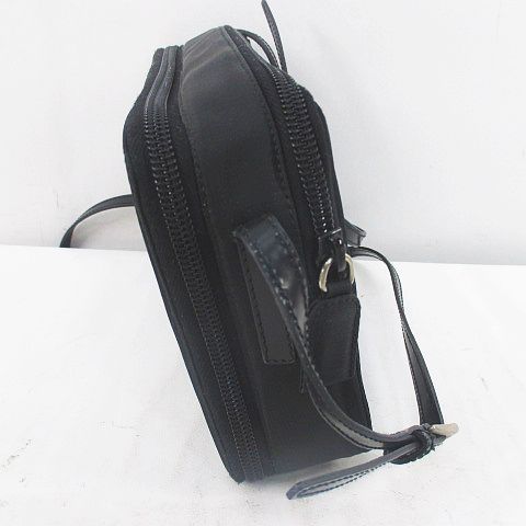 Prada Shoulder Bag Crossbody Multifunctional Card Case Black — view 5