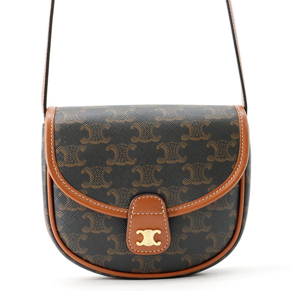 Celine Shoulder Bag Mini Besace Triomphe Pouch