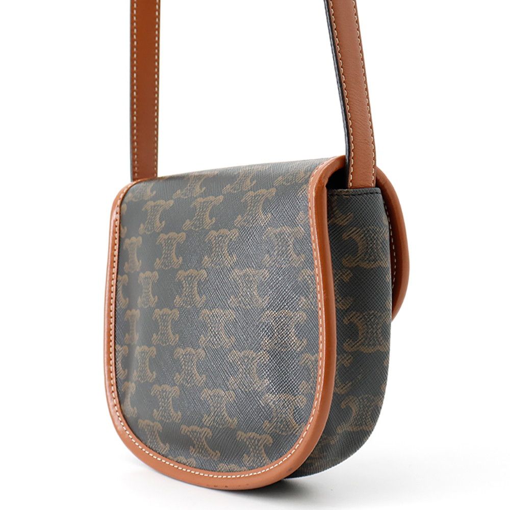 Celine Shoulder Bag Mini Besace Triomphe Pouch — view 2