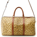 Celine Boston Bag Leopard Triomphe Leather 2-Way