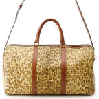 Celine Boston Bag Leopard Triomphe Leather 2-Way