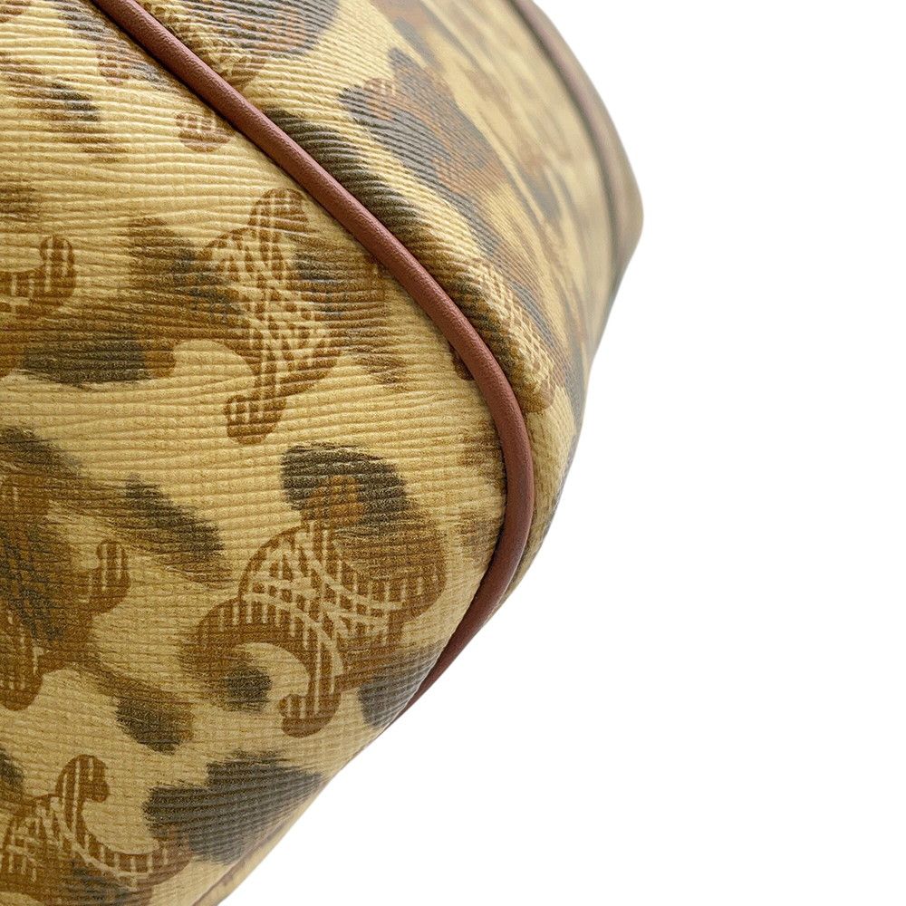 Celine Boston Bag Leopard Triomphe Leather 2-Way — view 8