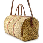 Celine Boston Bag Leopard Triomphe Leather 2-Way — view 2