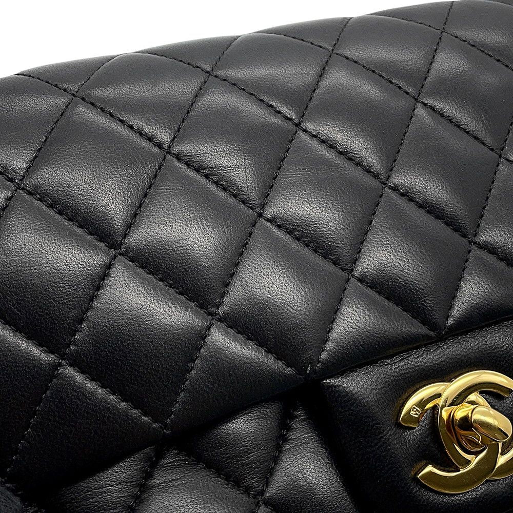 Chanel Chain Shoulder Bag Quilted 25 CC Logo Lambskin Double — view 8