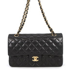 Chanel Chain Shoulder Bag Quilted 25 CC Logo Lambskin Double