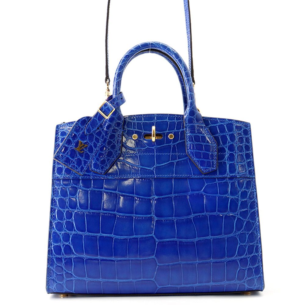 Louis Vuitton Handbag Exotic City Steamer PM Bag 2-Way