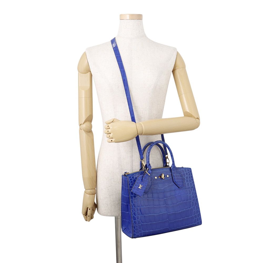 Louis Vuitton Handbag Exotic City Steamer PM Bag 2-Way — view 5