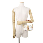 Louis Vuitton Handbag Monogram Multicolor LV TM Nano Diane Bag 2-Way White — view 4