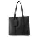 Louis Vuitton Tote Gray Leather LV Aerogram Black