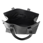 Louis Vuitton Tote Gray Leather LV Aerogram Black — view 5