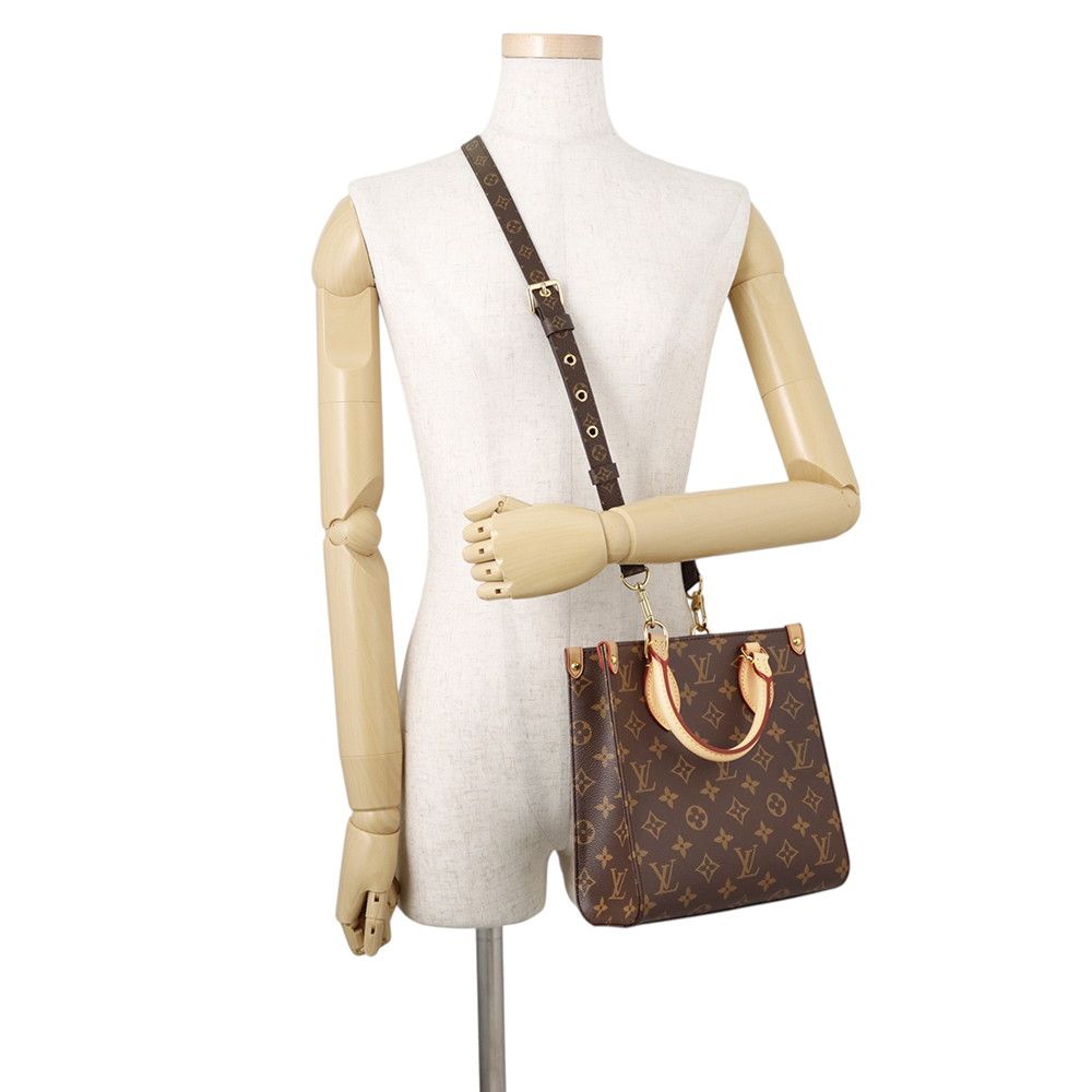 Louis Vuitton Handbag Monogram Sac Plat BB 2-Way — view 5