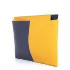 Hermes Clutch Nect Joan Ambre Blue Ankle Black Silver Color Box Calf — view 2