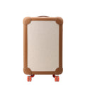 Hermes Carry Case Low Ring Mobility Suitcase Gold Silver Toile Ash Taurillon